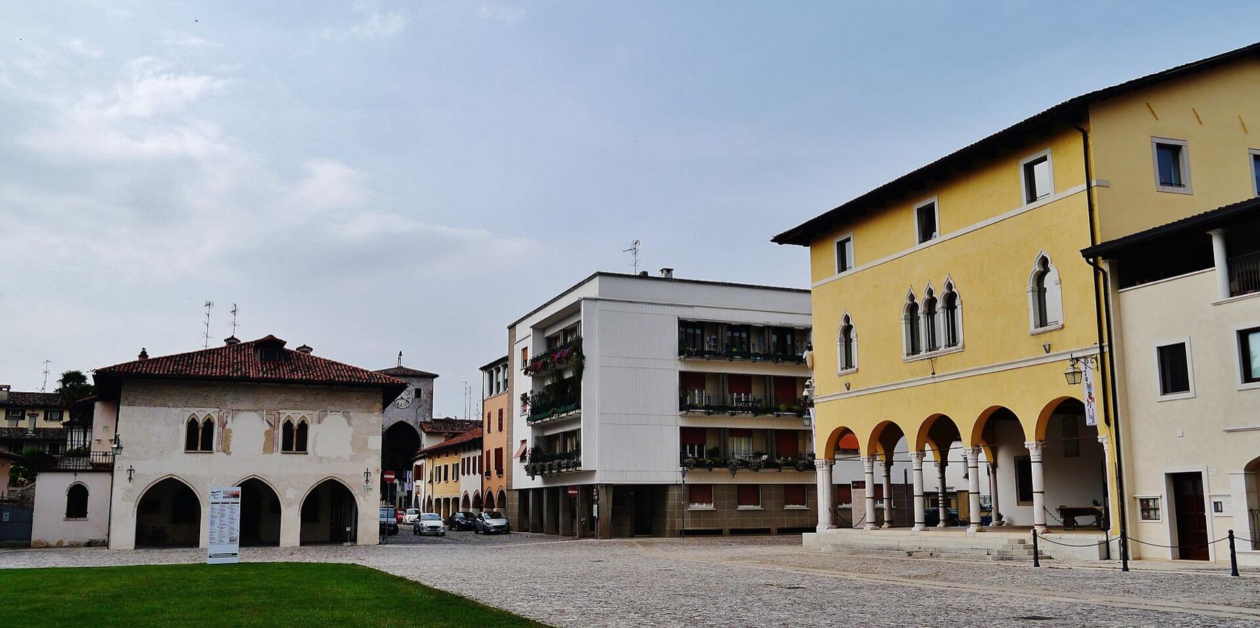 Piazza del Duomo in Spilimbergo
